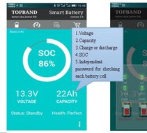 TopBand forbrugsbatterier m. Bluetooth
